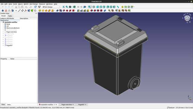 FreeCAD model